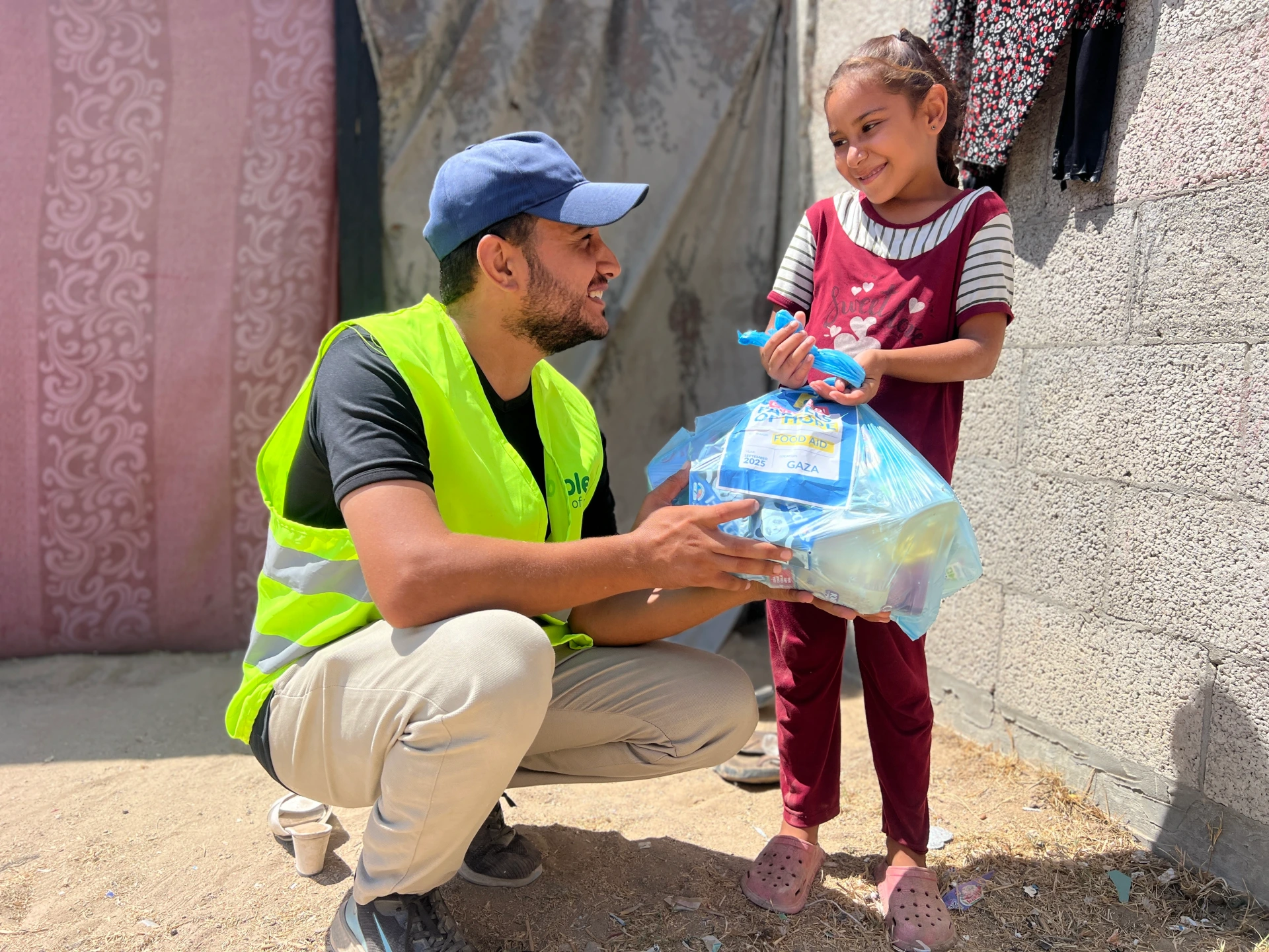 Emergency aid in action