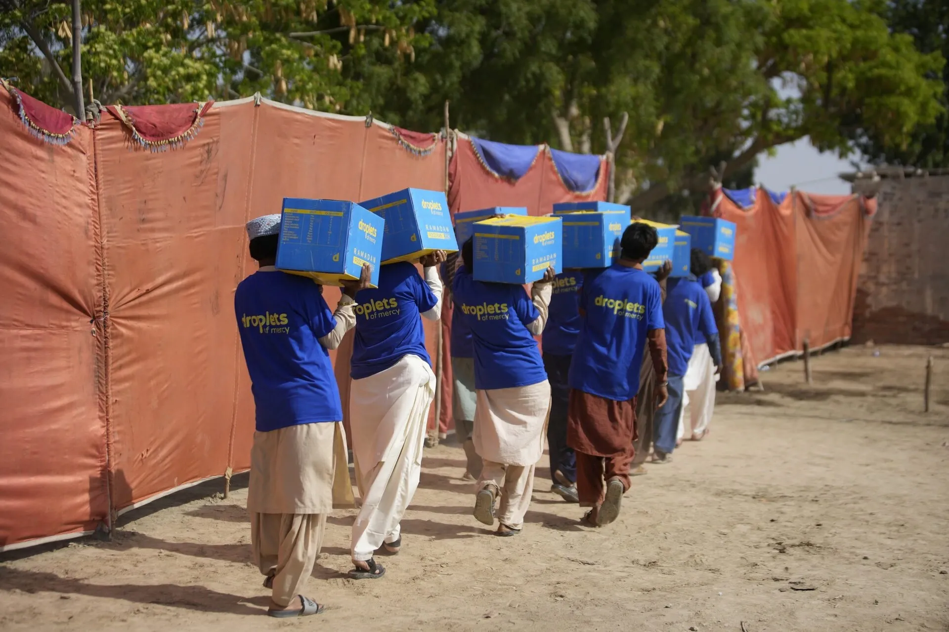 Droplets of Mercy relief work in Sudan